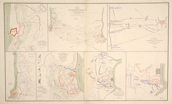 56-Mid-Atlantic, South and Southeast Map By Julius Bien & Co.