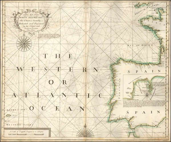 26-France and Spain Map By Charles Price