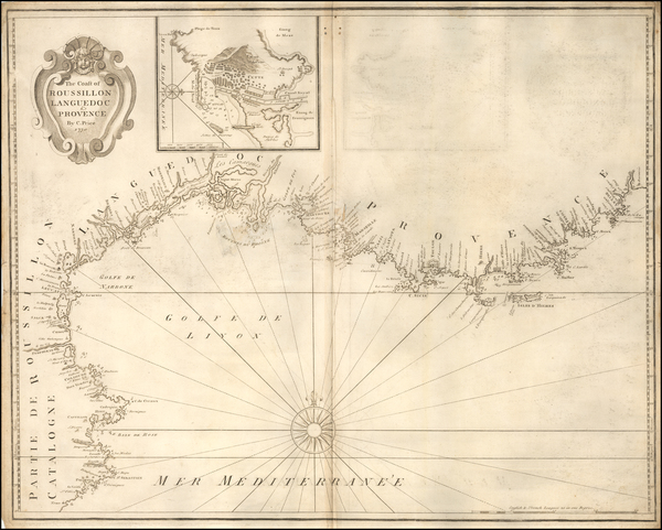 7-France, Northern Italy and Spain Map By Charles Price