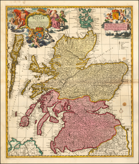 24-Scotland Map By Peter Schenk