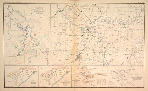 2-Mid-Atlantic, South and Southeast Map By Julius Bien & Co.