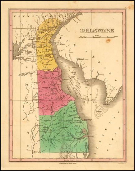 35-Mid-Atlantic and Delaware Map By Anthony Finley