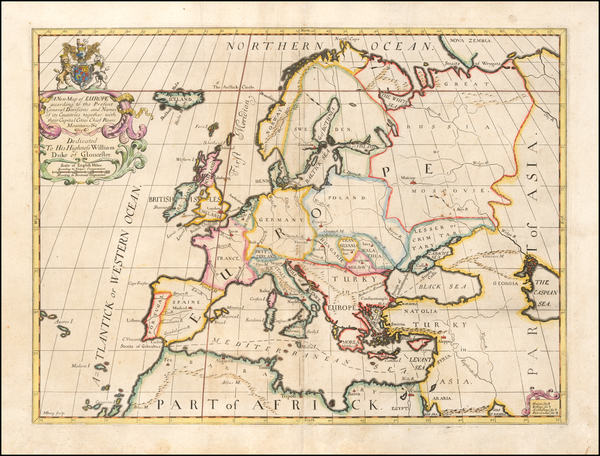 43-Europe Map By Edward Wells