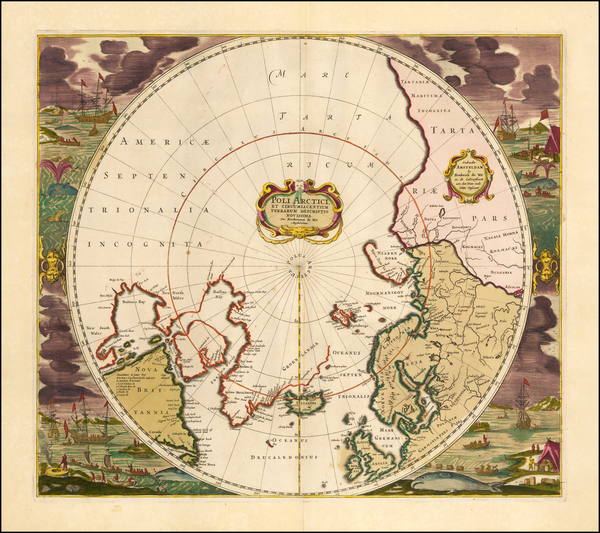 10-Polar Maps Map By Frederick De Wit