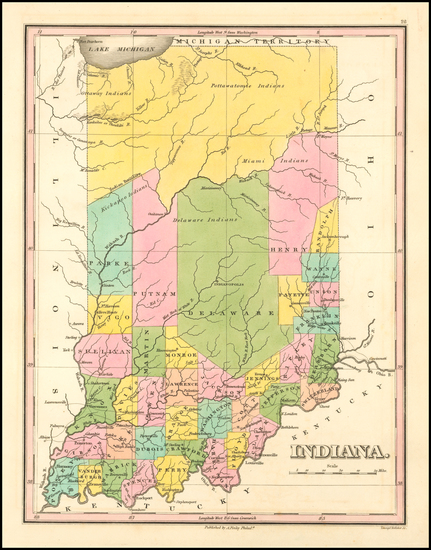 47-Midwest and Indiana Map By Anthony Finley