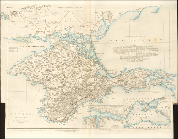 70-Russia and Ukraine Map By John Arrowsmith