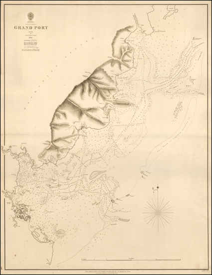 3-African Islands, including Madagascar Map By British Admiralty