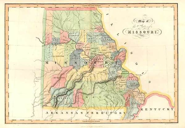 89-Midwest and Plains Map By Hinton, Simpkin & Marshall