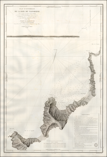 24-Chile Map By Abel Aubert   Du Petit-Thouars