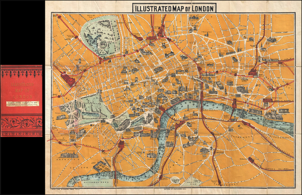 54-London Map By Charles Smith