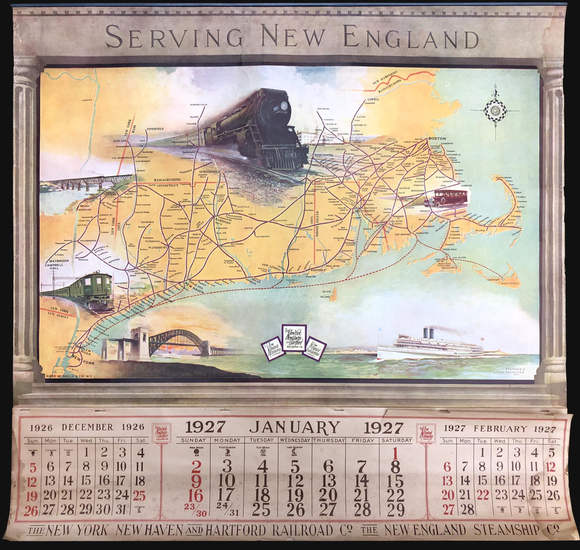 78-New England Map By 