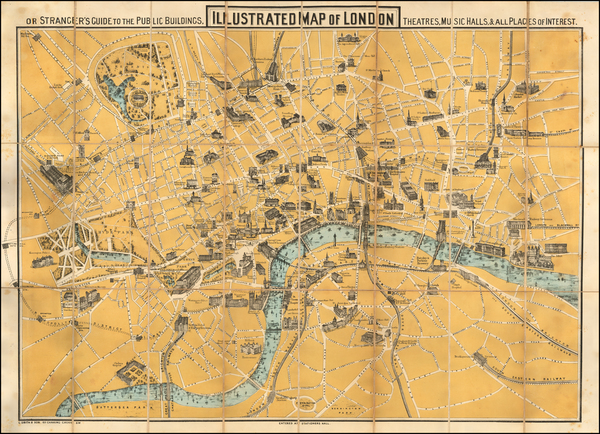 14-London Map By Charles Smith