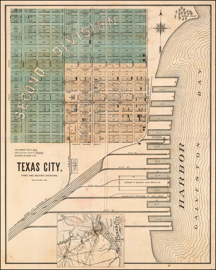 93-Texas Map By 