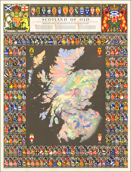 27-Scotland and Pictorial Maps Map By John Bartholomew