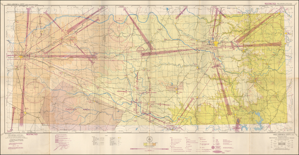 83-Oklahoma & Indian Territory Map By U.S. Coast & Geodetic Survey