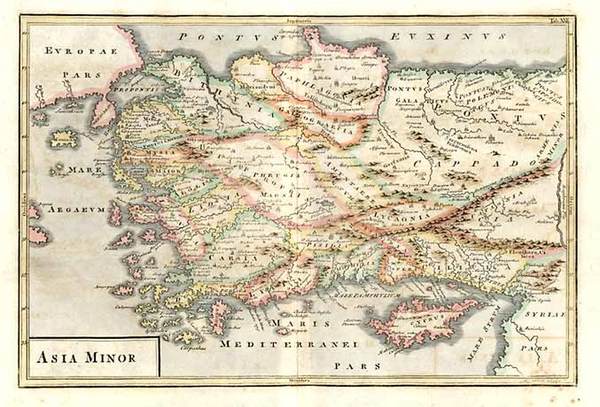 15-Europe, Turkey, Mediterranean, Asia, Turkey & Asia Minor and Balearic Islands Map By Christ