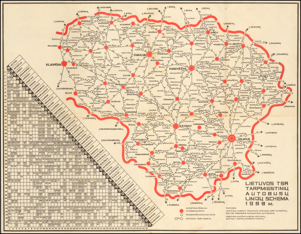 85-Baltic Countries Map By Anonymous