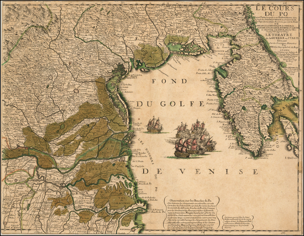 25-Croatia & Slovenia and Northern Italy Map By Jean-Baptiste Nolin