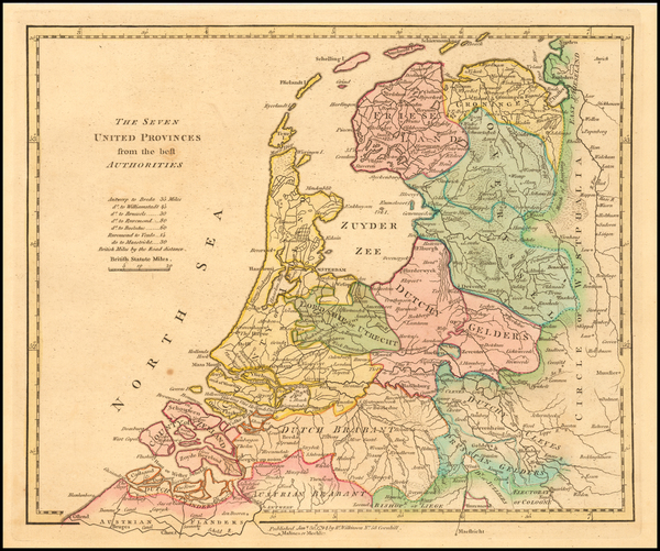 6-Netherlands Map By Robert Wilkinson