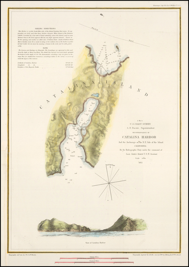 81-California Map By United States Coast Survey