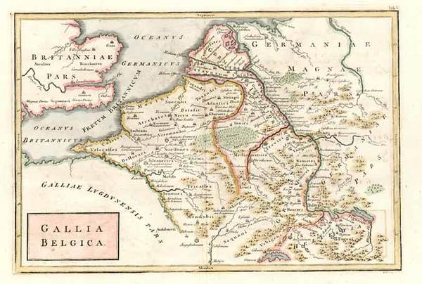 37-Europe and Netherlands Map By Christoph Cellarius