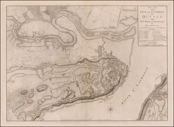 41-Canada Map By William Faden