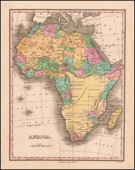 69-Africa Map By Anthony Finley