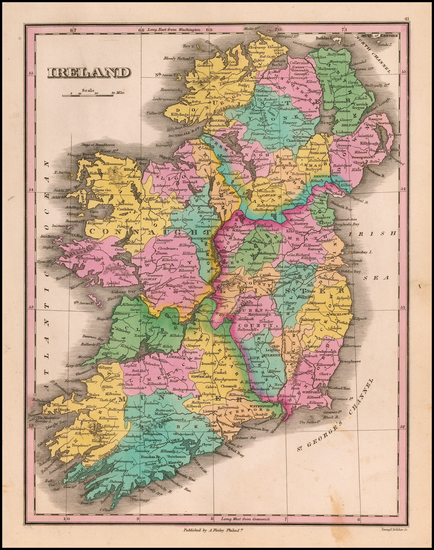 86-Ireland Map By Anthony Finley