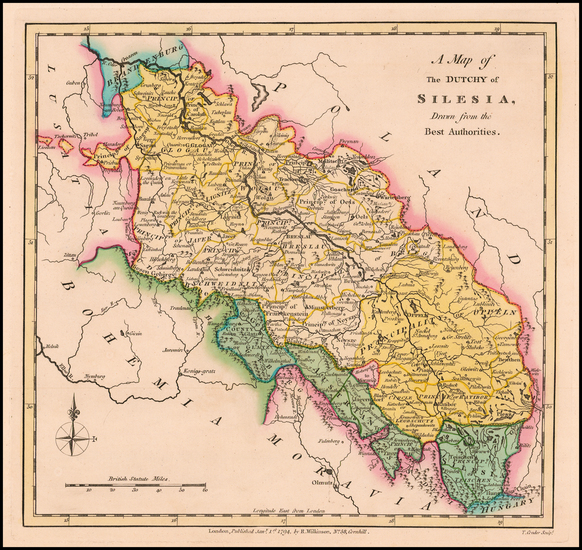 58-Poland and Czech Republic & Slovakia Map By Robert Wilkinson