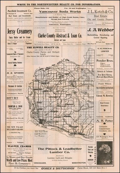 92-Washington Map By Anonymous