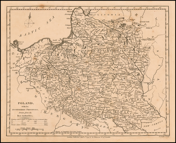 19-Poland Map By Robert Wilkinson