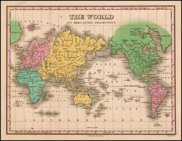 93-World Map By Anthony Finley