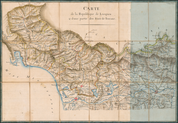16-Northern Italy Map By Rousseau