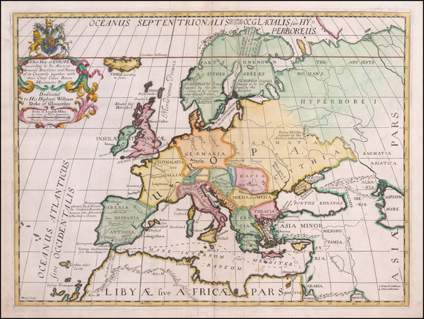 66-Europe Map By Edward Wells