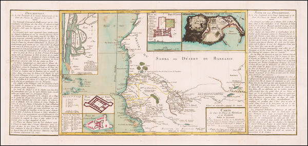 10-West Africa Map By S.G. Longchamps