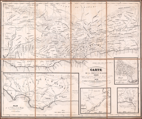 18-North Africa Map By T. Larade  &  A. Imbert