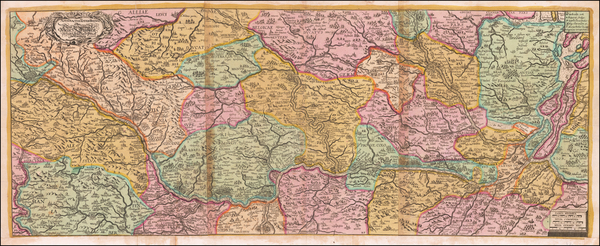 88-Netherlands, Belgium, Switzerland, France, Nord et Nord-Est and Mitteldeutschland Map By David 