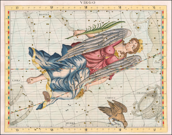 0-Celestial Maps Map By John Flamsteed