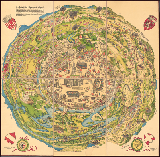 6-Austria Map By Albert Camesina / Niklas Meldeman