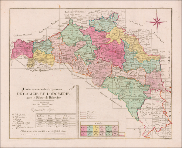 87-Poland and Ukraine Map By Tobias Conrad Lotter