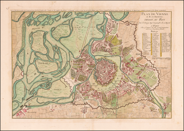 88-Austria Map By George Louis Le Rouge