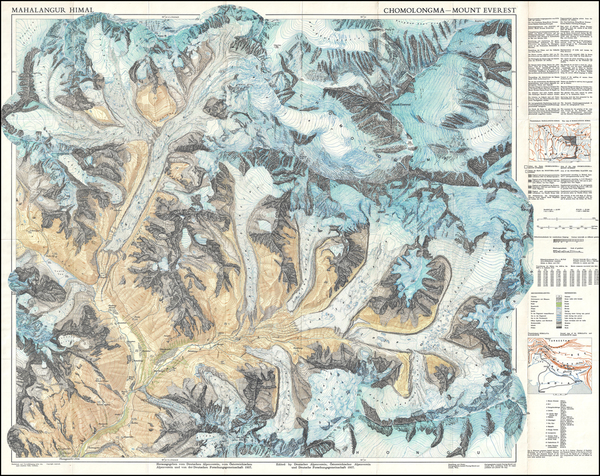 61-China, India and Central Asia & Caucasus Map By Erwin Hermann Manfred Schneider