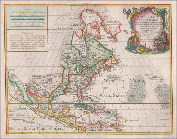 73-North America Map By Tobias Conrad Lotter