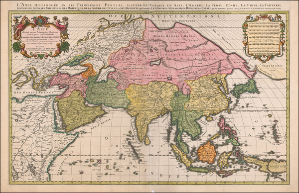 1-Asia Map By Alexis-Hubert Jaillot