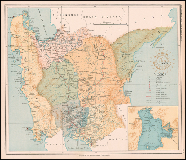 69-Philippines Map By Hoen & Co.