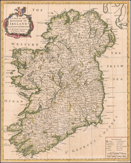 36-Ireland Map By Richard William Seale