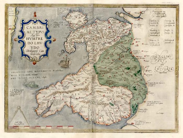 12-Europe and British Isles Map By Abraham Ortelius