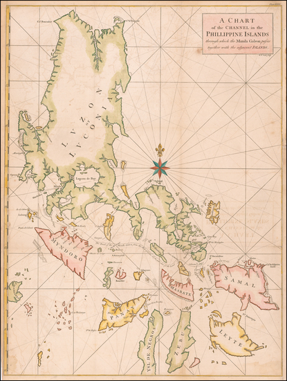 55-Philippines Map By George Anson / Richard William Seale