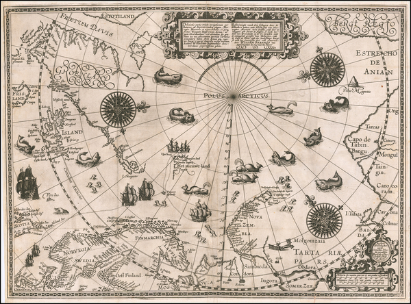 27-Northern Hemisphere, Polar Maps, Russia, Baltic Countries, Scandinavia, Iceland and Russia in A