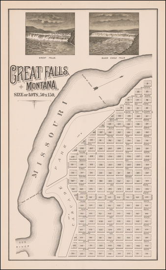 86-Montana Map By Paris Gibson